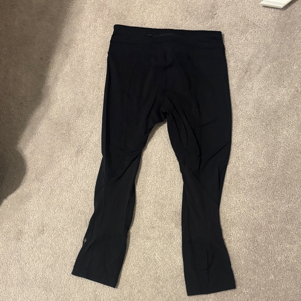 Lululemon Cropped Black Leggings - Picture 3 of 7
